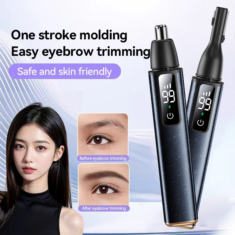 Nose Hair Trimmer - 電気鼻毛トリマー高速モーター脱毛器唇眉毛カミソリポータブルクリッパートリマー男性と女性用