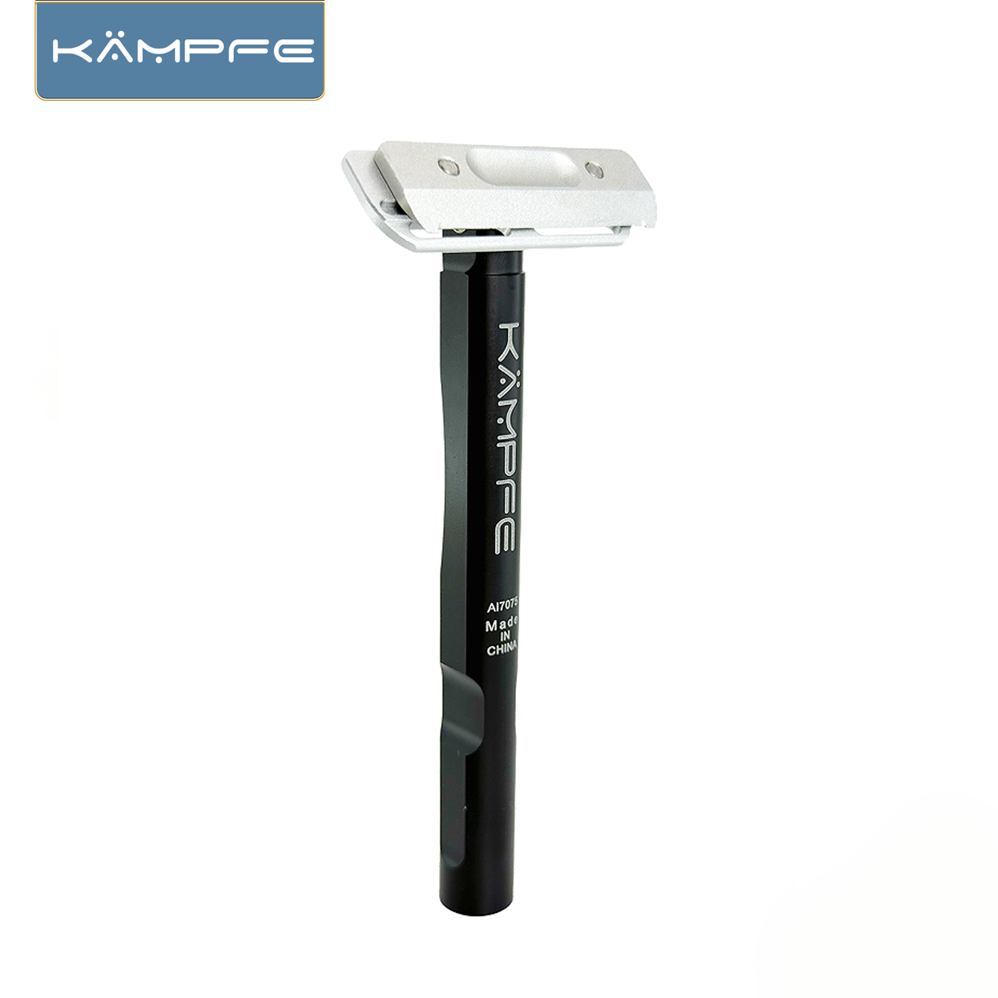 Men'S Grooming Underarm - KAMPFE アルミ CNC 彫刻シングルブレード安全シェーバー、トラベルグルーミングツールメンズマニュアルカミソリギフト父のヘアサロンへ
