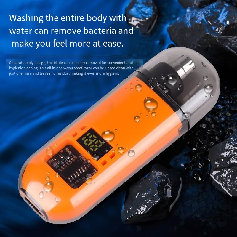 環境に優しいUSB充電式鼻毛耳毛トリマー（男性用）、携帯ミニ - Men'S Grooming Blade のレビューと価格