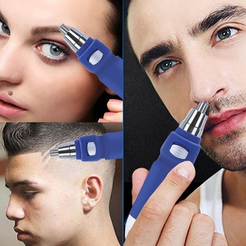 男性と女性のためのポータブル電気耳と鼻のトリマー,脱毛,かみ - Nose Hair Trimmer のレビューと価格