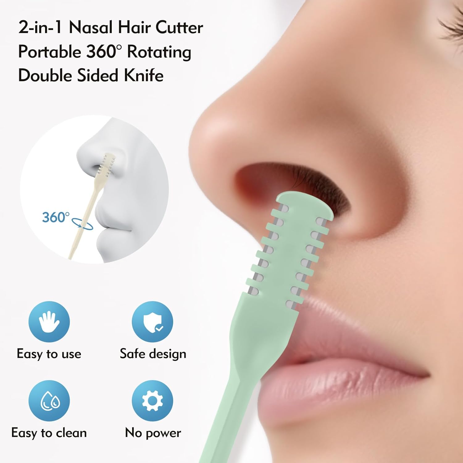 5/20/50個入り 2-in-1 鼻毛カッター、アップグレ - Nose Hair Trimmer のレビューと価格
