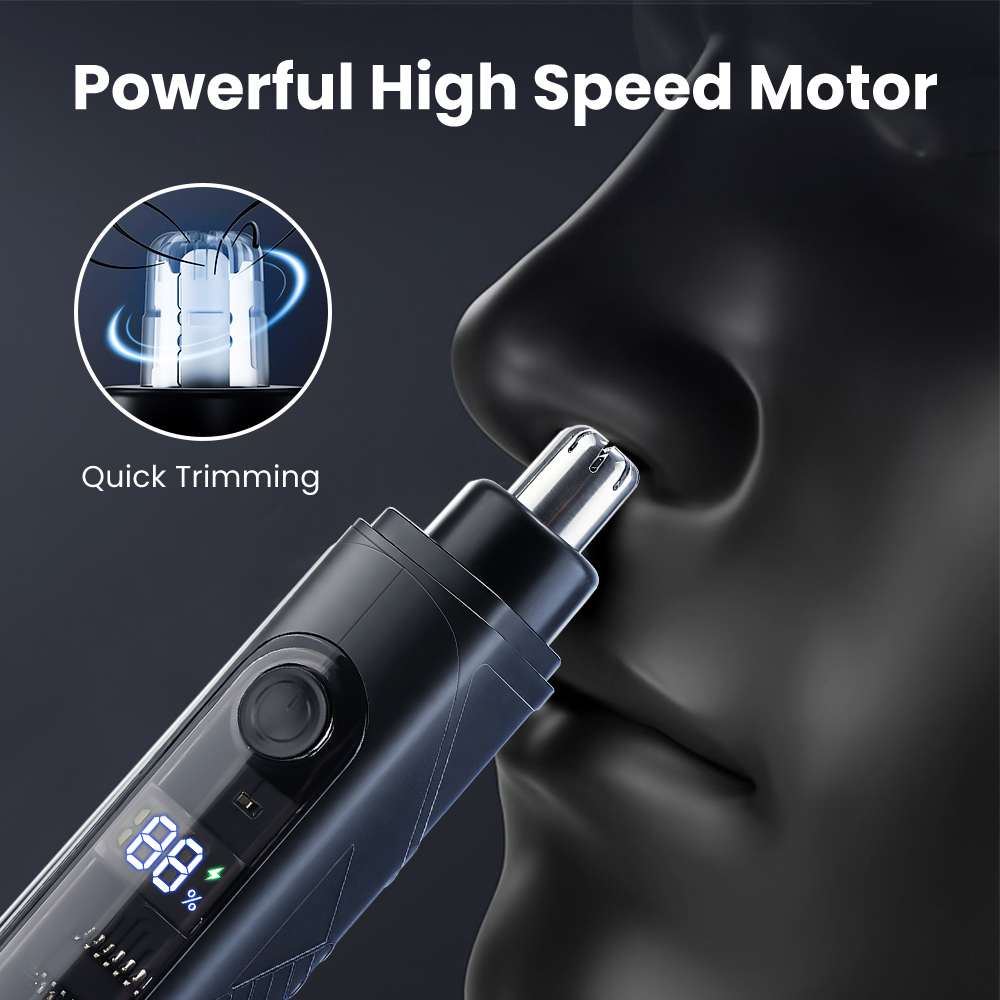電気鼻毛バリカン充電式自動シェービング鼻トリマーユニセックス - Nose Hair Trimmer のレビューと価格