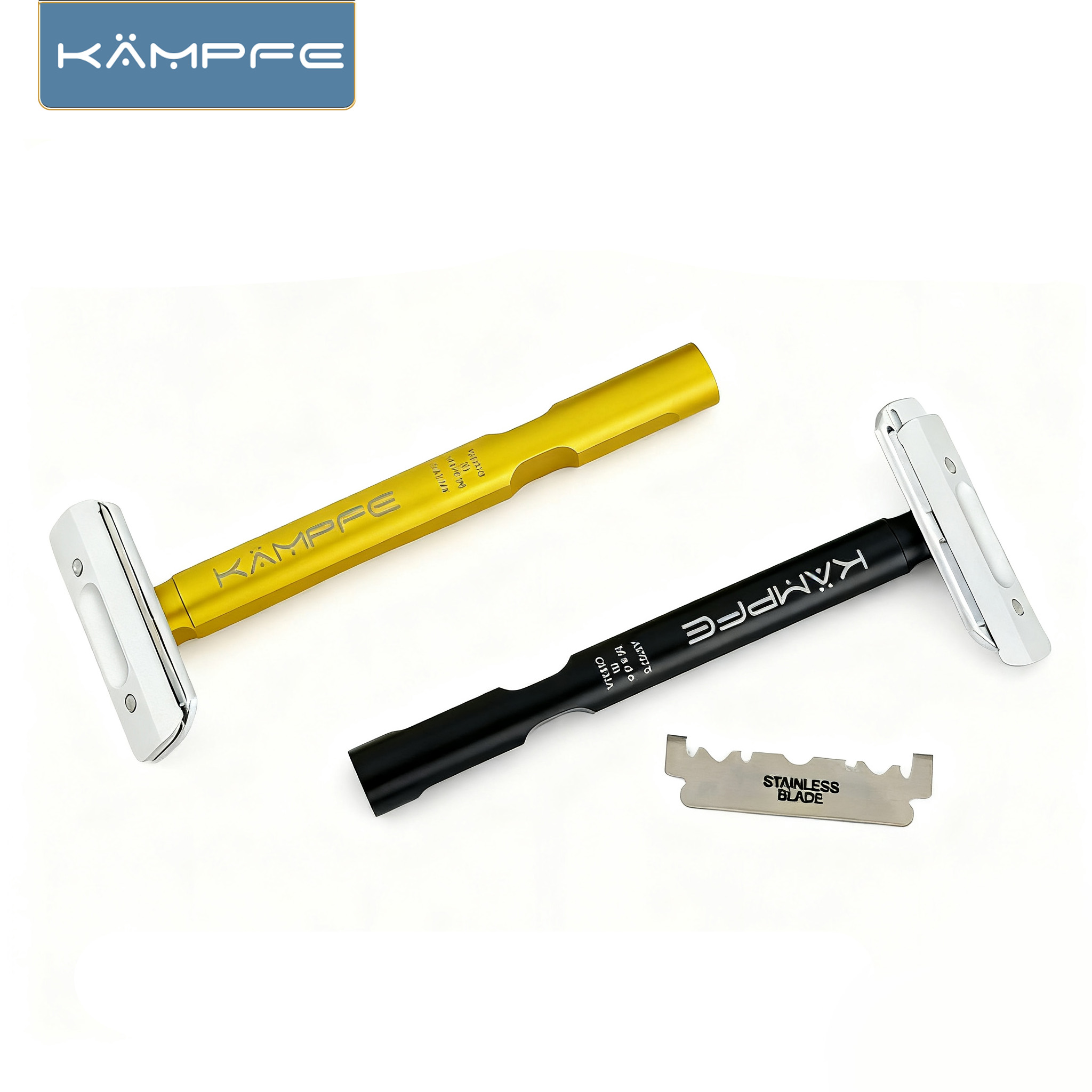 KAMPFE アルミ CNC 彫刻シングルブレード安全シェー - Men'S Grooming Underarm のレビューと価格
