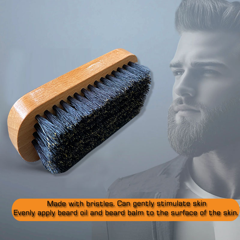 メンズひげグルーミングセット、ひげブラシ、毛素材、ひげ用くし - Mens Grooming Kit Bag のレビューと価格