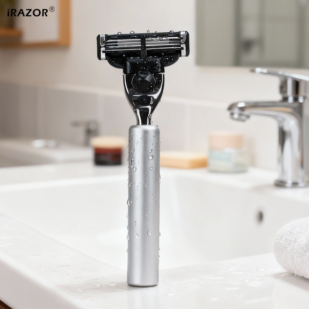 iRAZOR クラシック メンズひげ剃り アルミハンドル付き - Men'S Grooming Underarm のレビューと価格