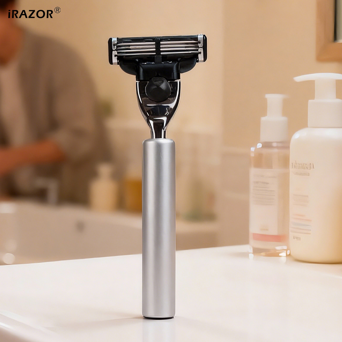 iRAZOR クラシック メンズひげ剃り アルミハンドル付き - Men'S Grooming Underarm のレビューと価格