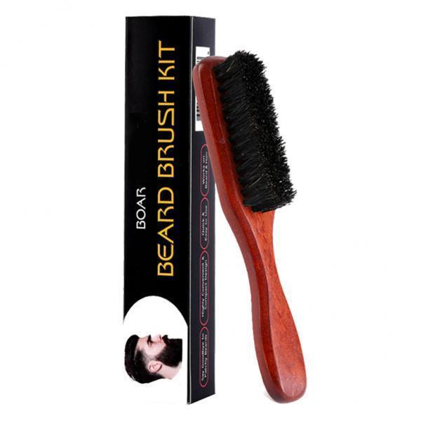 男性用ひげブラシ 木製毛ブラシ ひげグルーミングコーム ヘア - Men Grooming Home のレビューと価格
