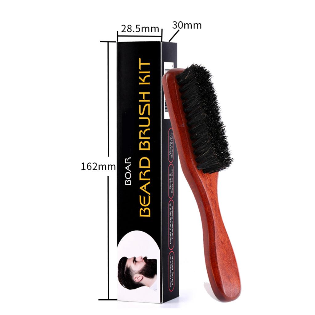 男性用ひげブラシ 木製毛ブラシ ひげグルーミングコーム ヘア - Men Grooming Home のレビューと価格