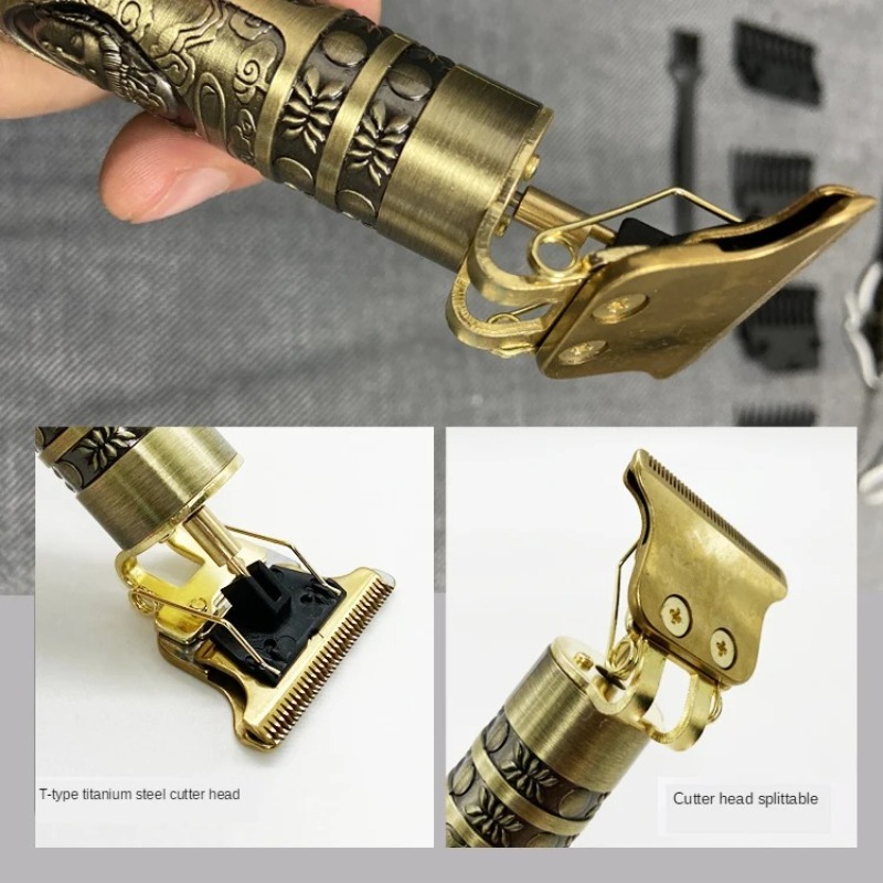 T9 ヴィンテージヘアクリッパー精密 T ブレードワイヤレス - Men'S Grooming Blade のレビューと価格