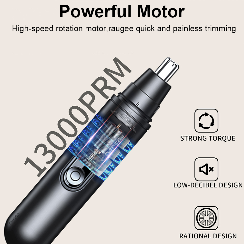 ミニ鼻毛トリマー充電式自動シェービング鼻眉毛耳無痛バリカン電 - Nose Hair Trimmer のレビューと価格