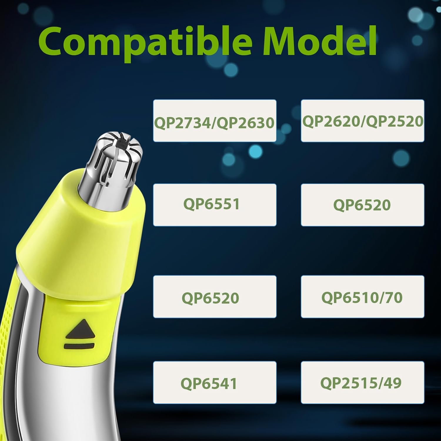 YUKU 鼻毛トリマー交換刃ヘッドフィリップス 1 ブレード - Nose Hair Trimmer のレビューと価格
