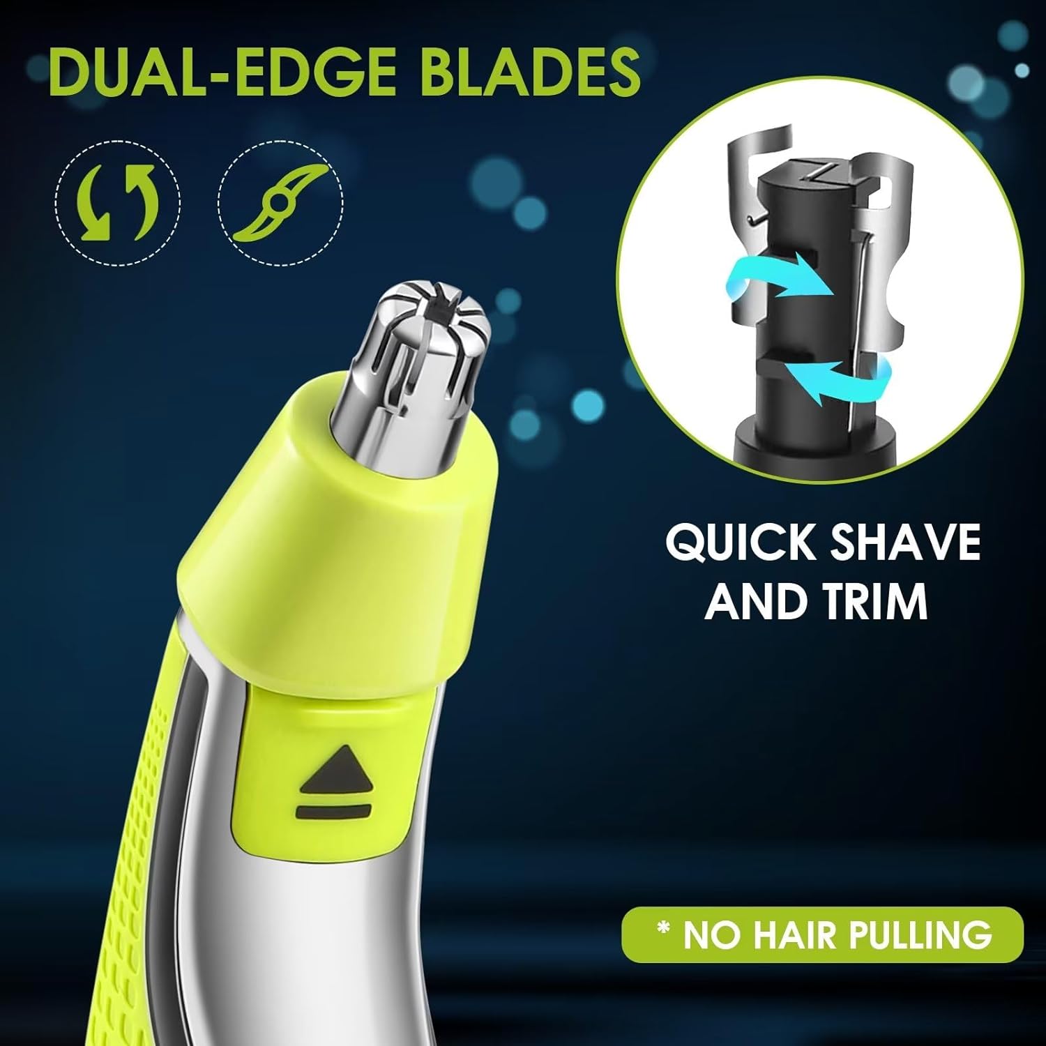 YUKU 鼻毛トリマー交換刃ヘッドフィリップス 1 ブレード - Nose Hair Trimmer のレビューと価格