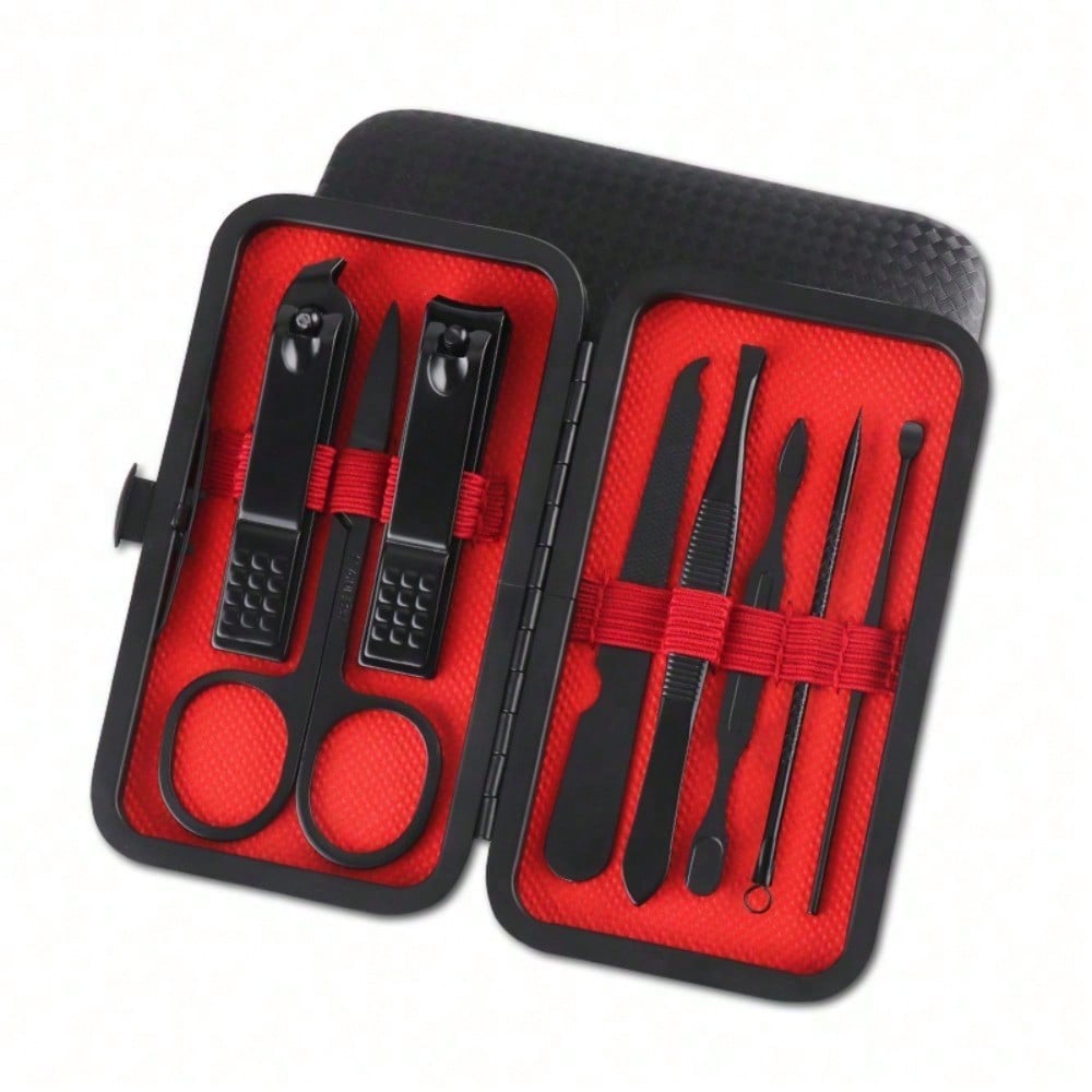 8/24個入りプロフェッショナルマニキュアセット＆ペディキュ - Mens Grooming Kit Bag のレビューと価格