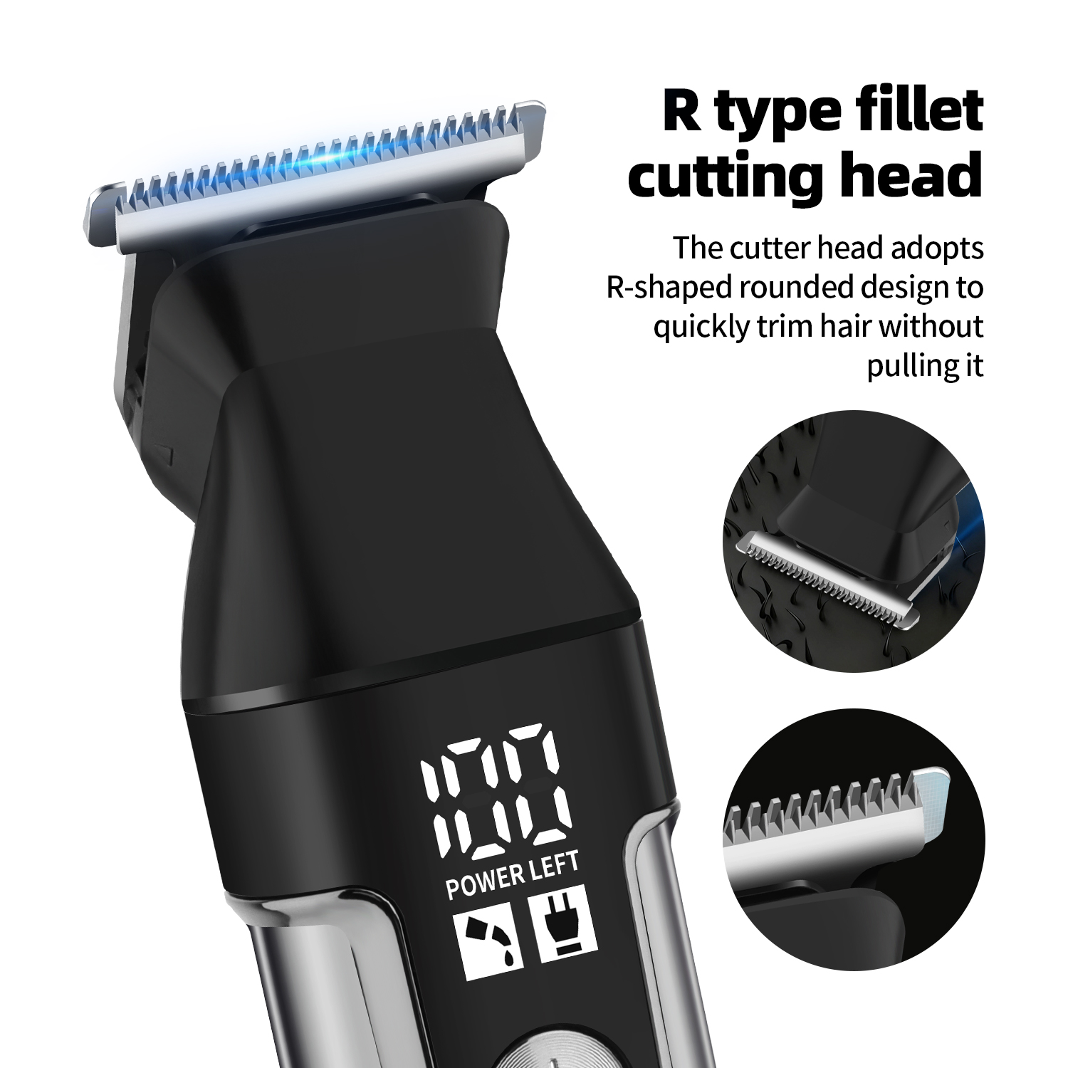 HIENAプロフェッショナル多機能バリカンセット、R型調整可 - Men'S Grooming Blade のレビューと価格