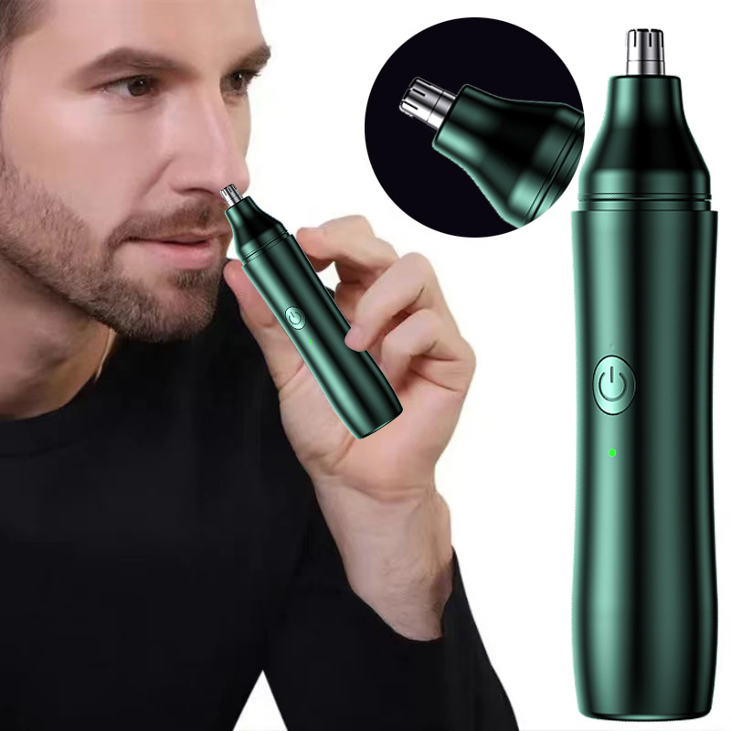 充電式電気シェービング鼻耳トリマー安全なフェイスケア鼻毛トリ - Nose Hair Trimmer のレビューと価格