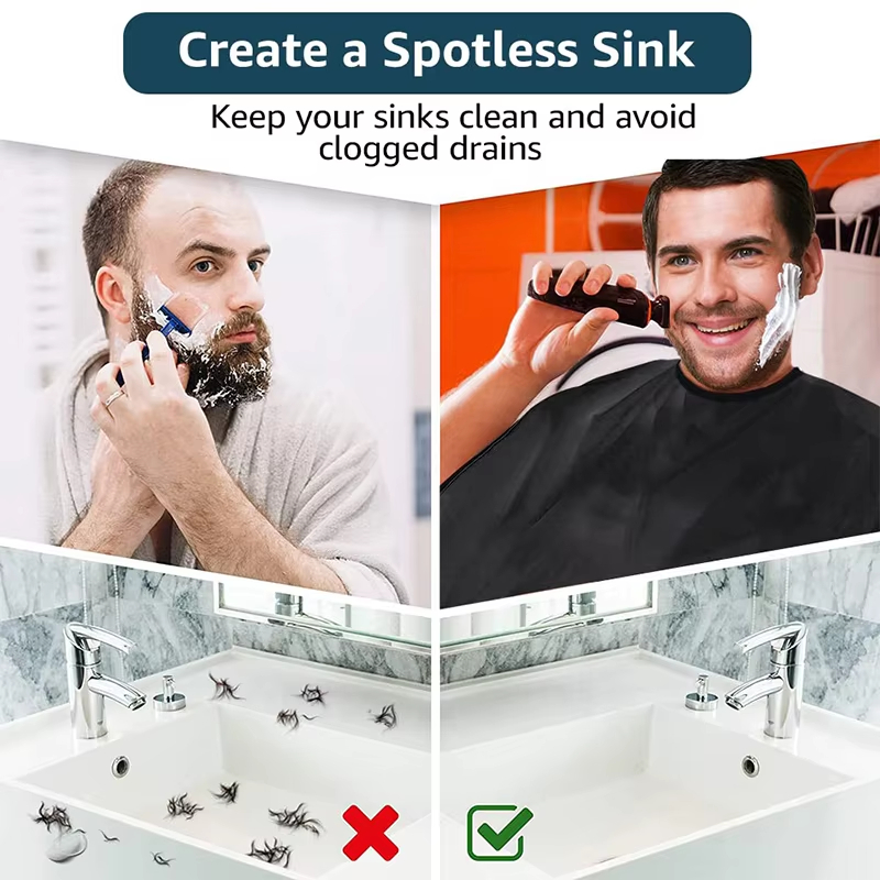 1個入り メンズ髭剃りエプロン トリミングビブ クリエイティ - Men'S Grooming Mirror のレビューと価格