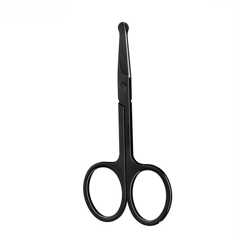 鼻毛はさみステンレス鋼ラウンドチップ安全トリマー鼻孔耳ひげグ - Nose Hair Trimmer のレビューと価格