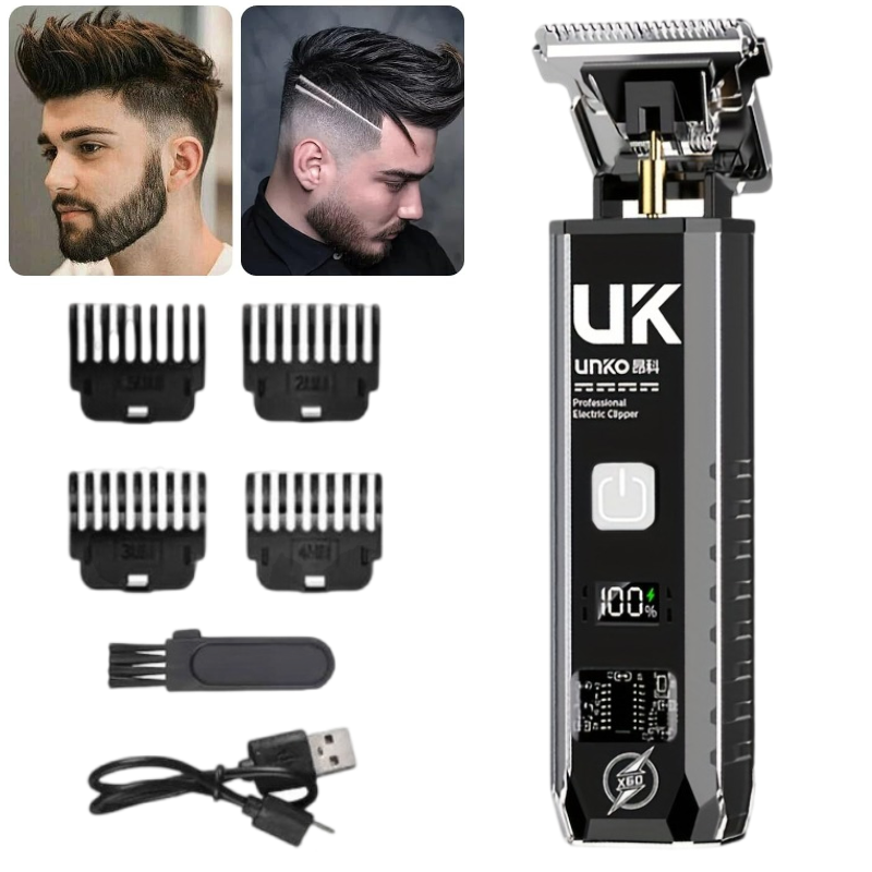 T9 電気ひげトリマーコードレスバリカン男性用 4 コームブ - Men Grooming Home のレビューと価格
