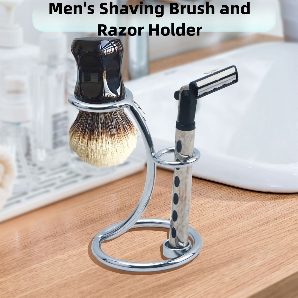 多機能金属製ひげグルーミングスタンドホルダーひげグルーミング - Men'S Grooming Organizer のレビューと価格